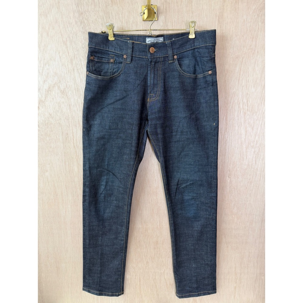 Projek Raw Slim Fit Denim Jeans Indigo Blue W32 L30 Stretch Cotton